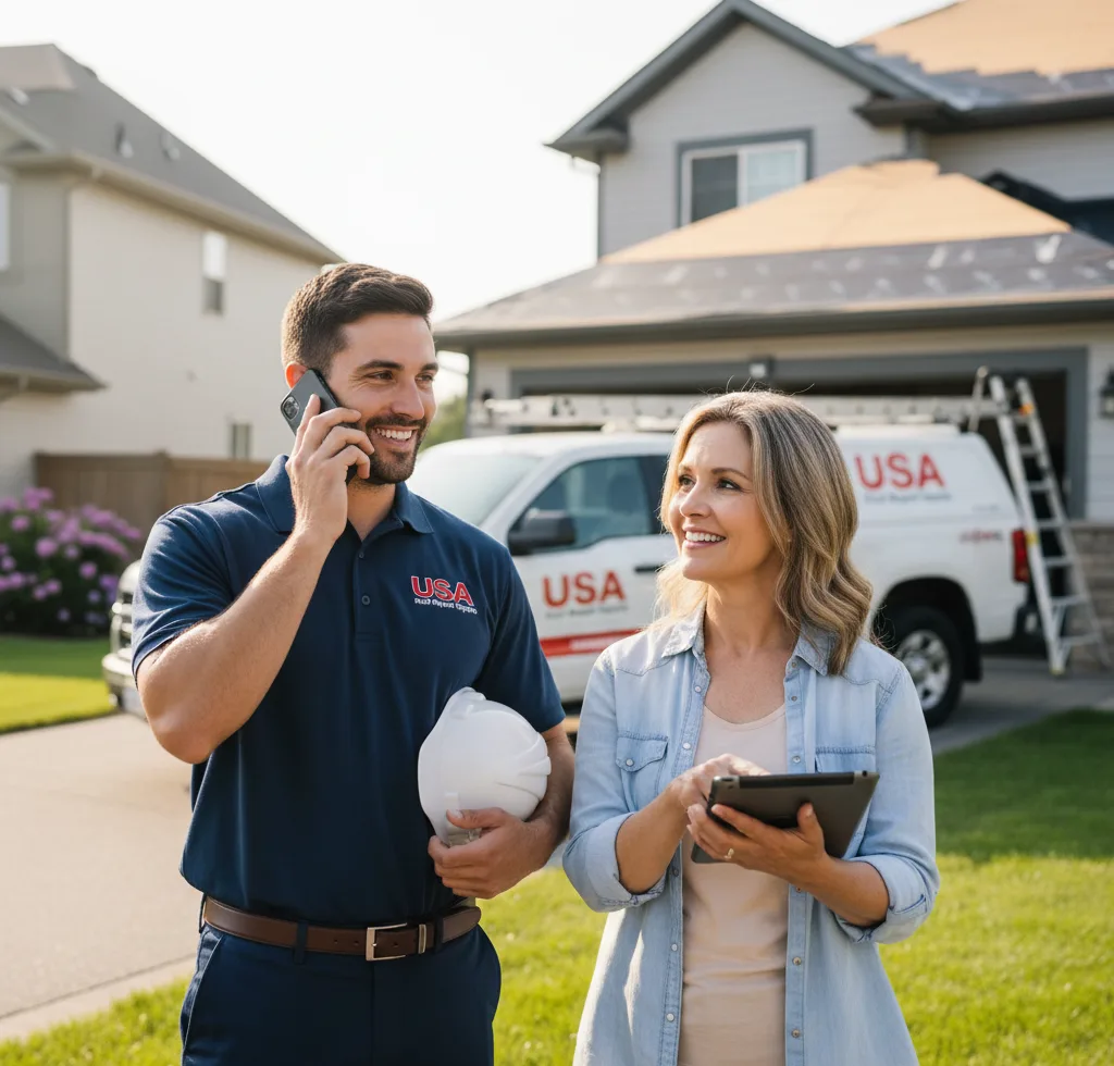 USA Roof Repair Experts customer support in Forest Ranch